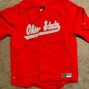 OHIO STATE BASEBALL JERSEY! Nike and size youth L